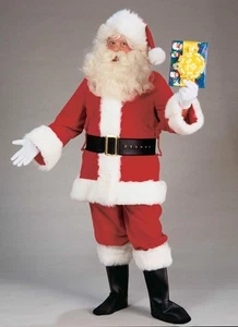 Santa Claus Adult Value Costume Suit Standard - Picture 1 of 1