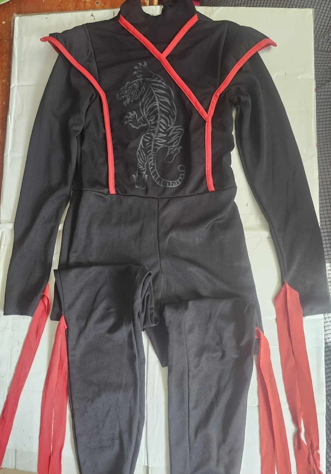 Sombra NINJAH Disfraz Halloween Niño Talla Pequeña 6-7.Solo el Disfraz  Foto 1 de 4