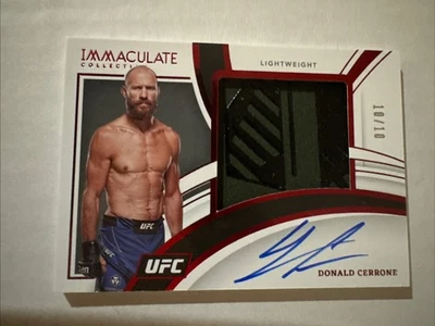 Donald Cerrone 2022 IMAC Auto Relic 10/10 UFC - 85 - Image 1 of 2