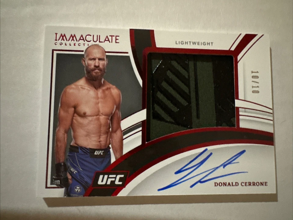 Donald Cerrone 2022 IMAC Auto Relic 10/10 UFC - 85 - Image 1 of 2