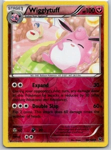 Wigglytuff 66/124 Reverse Holo XY - Fates Collide LP - Picture 1 of 2