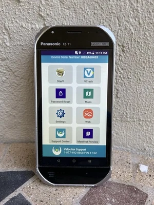 Escáner de código de barras portátil Panasonic FZ-T1 Android 4G RFID Toughbook FZ-T1 Foto 1 de 4