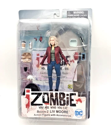 Figura de acción Diamond Select iZombie Liv Moore 2016 7" con accesorios DC nueva Foto 1 de 4