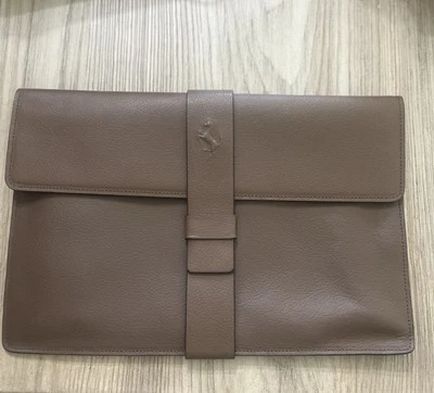 Ferrari Schedoni Leather Document Portfolio Pouch Wallet - Image 1 of 3