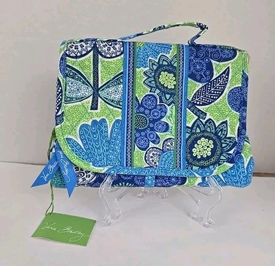 Nuevo Vera Bradley Accesorio de Viaje, Organizador de Maquillaje/Joyería Doodle Daisy 7"x8" Foto 1 de 4