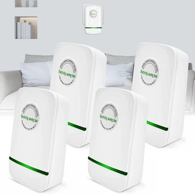 Stop Watt Energy Saver Device, 4 Pack Electricity Saving Box, Intelligent Pro... - Image 1 of 4
