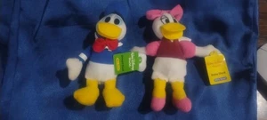 Kelloggs Disney Donald/Daisy Duck Mini Bean Plush 2001 - Picture 1 of 1
