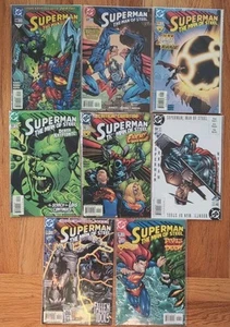 Lote de 8 Superman El Hombre de Acero 96-106 DC Comics 2000 Falta 98 99 y 103 Bolsa - Imagen 1 de 5