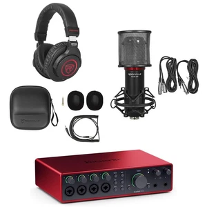 Focusrite SCARLETT 18I16 4G Interfaz de grabación de audio de cuarta generación + micrófono + auriculares - Imagen 1 de 12