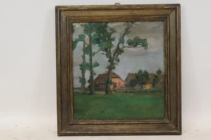 Lublin in Polen Ölgemälde signiert Emmanuel BACHRACH-BARÉE (1863-1943) (BM1149) - Bild 1 von 11