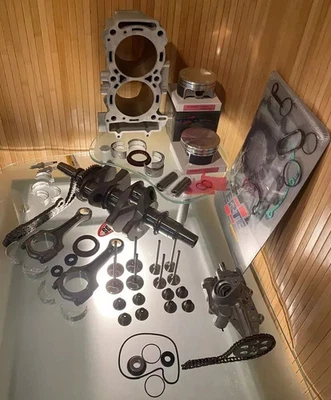 2011-12 POLARIS RZR 900 двигатель ремкомплект / рукоятка + цилиндр + поршни + клапаны + Gskts - Изображение 1 из 2