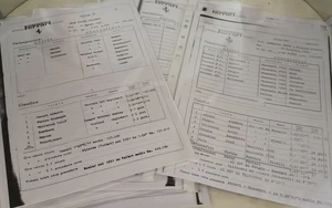 schede reparto corse 1949-56 FERRARI - Photo 1/4