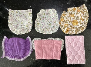 Vintage Or Style Dolls House Assorted ‘Eiderdowns’/ Bed Covers Etc. As Found - Picture 1 of 9