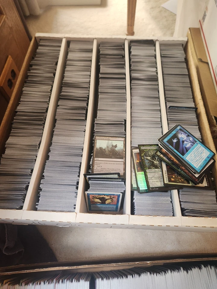 Lote de 6.500+ cartas Magic The Gathering colección excelente estado 225+ láminas Foto 1 de 1