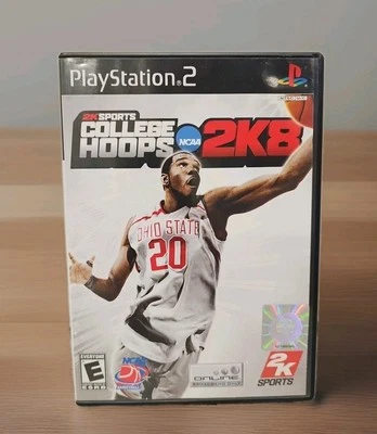 College Hoops 2K8 Basketball NCAA PS2 PlayStation 2 Game & Case Tested Working! - Image 1 of 4