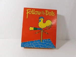 The Saalfield Co. Follow The Dots Activity Book with Box-1942 - Picture 1 of 10