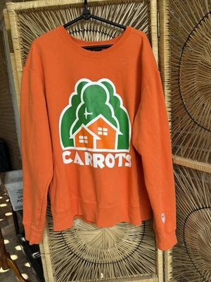 Sudadera Carrots by Anwar Carrots Cuello Redondo Gráfico Logo Naranja XXL Foto 1 de 4