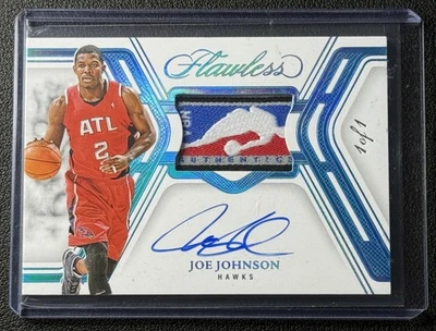 JOE JOHNSON 2024-25 PANINI IMPECABLE PRIME PLATINUM ETIQUETA NBA LOGOTIPO PARCHE AUTOMÁTICO 1/1 Foto 1 de 2