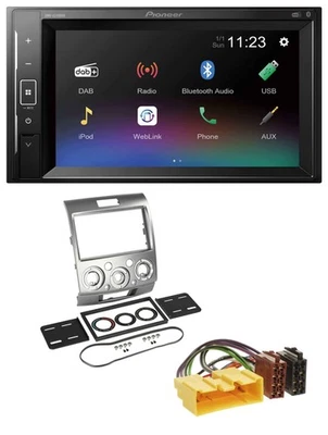 Pioneer DAB MP3 2DIN Bluetooth USB Autoradio für Ford Ranger 2AB 2007 2011 - Bild 1 von 4