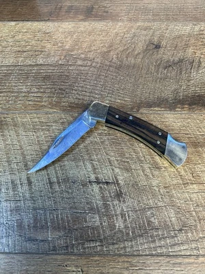 Buck #110 Knife (1980-1981) 3 Dot - 1 on L & 2 on R    VINTAGE - Image 1 of 4