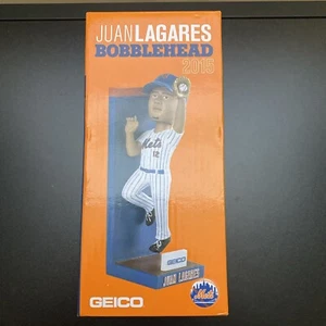 New York Mets Wall Catch Bobblehead. Juan Lagares. SGA. NIB. MLB. - Picture 1 of 6