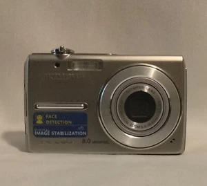 Olympus FE-280 Silver Digital Camera 8.0 Megapixels FOR PARTS OR REPAIR - Picture 1 of 11
