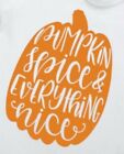 Pumpkin Spice And Everything Nice - Zabawna dziecięca koszulka Halloween