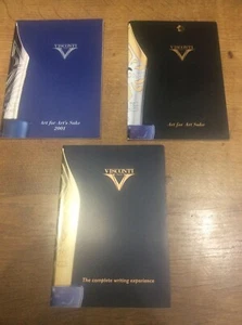 3 VISCONTI Firenze Pens Illustrated Brochures Catalogues Art for Arts Sake 2001 - Picture 1 of 9