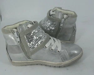 Miss Sixty silberne High Top Trainer UK 9 EU 27 JS9 TT 01 - Bild 1 von 8