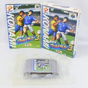 JIKKYO WORLD SOCCER 3 Nintendo 64 2467 n6 - Picture 1 of 6