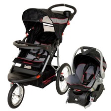 Baby Trend Expedition Travel System - Millennium, Gray, 12 in. (Front)