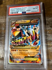 Pokemon 2015 Promo World Championships Primal Groudon EX #86 PSA 8 RARE - Bild 1 von 2