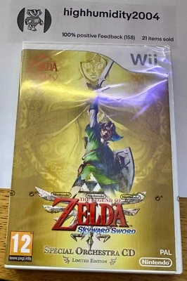 The Legend of Zelda Skyward Sword Special Orchestra CD-Nintendo Wii- BRAND NEW - Image 1 of 4