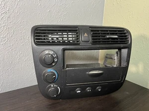 01-04 Honda Civic Climate Control Dash Panel Trim Radio Bezel Vents Heater A/C - Picture 1 of 8