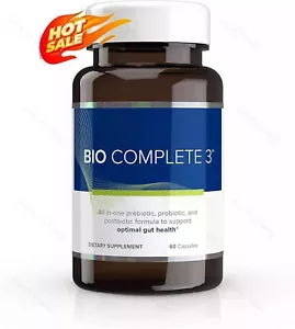 NEW BIO COMPLETE 3 Capsules 60 Count NEW PreBiotic ProBiotic - Picture 1 of 5