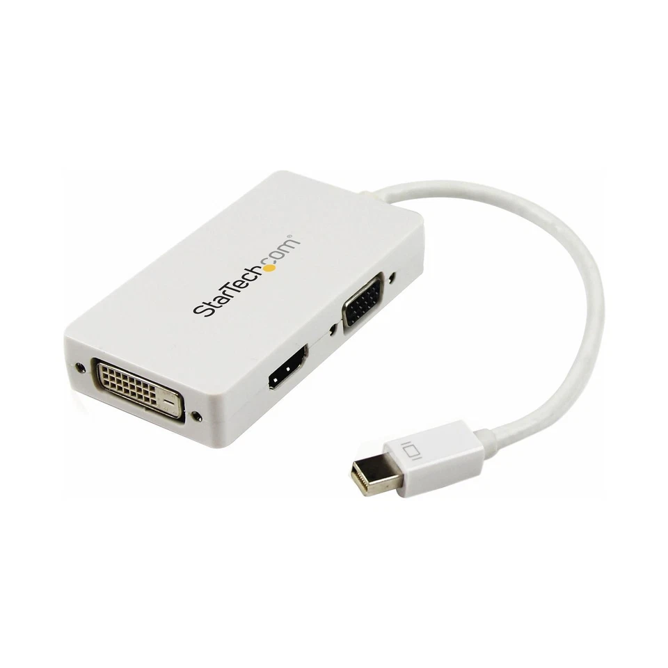 StarTech Mini DisplayPort auf HDMI / DVI / VGA Adapter - mDP Konverter   #334210 - Bild 1 von 3