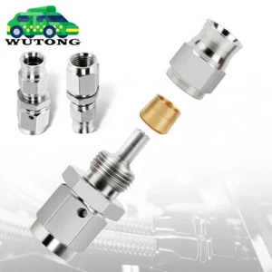 3AN AN3 Thread Stainless Steel Brake PTFE Teflon Swivel Hose End Fitting Adapter - Afbeelding 1 van 13