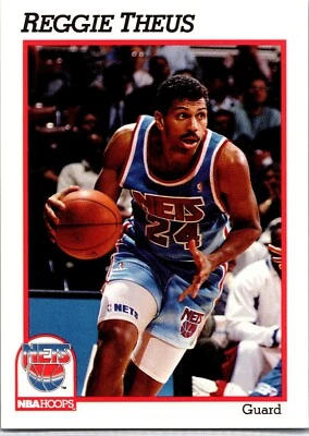 1991-92 NBA Hoops - #138 Reggie Theus - Image 1 of 2