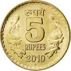 India 5 Rupees Coin  2009 - 2010 KM:373