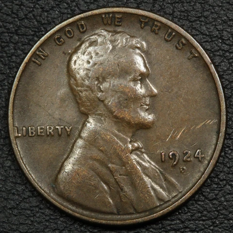 1924 D Lincoln Wheat Copper Cent Cover
