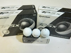 New 4 Dozen Taylormade Tp5x White Golf Balls - 48 Balls My Play Number 4Dz