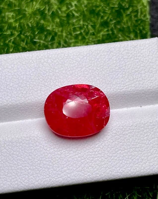 Rodonita 100 % natural más rara del mundo 11,47 quilates Foto 1 de 3