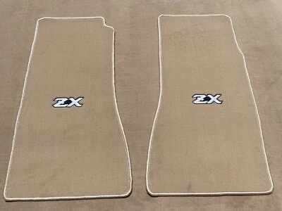 For Datsun 240Z 260Z 280Z floor mats carpet Cream beige Set of2 1970-78 - Image 1 of 4
