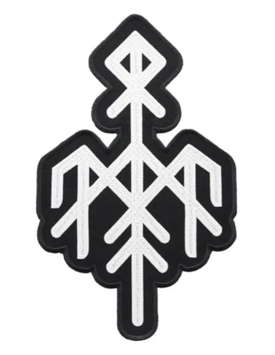 Wardruna Iron-on & Sew-on Back Patch | Norse Norwegian Folk Ambient Band Logo - Image 1 of 4