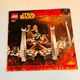 LEGO Star Wars 7257 Ultimate Lightsaber Duel  Instruction Manual Only