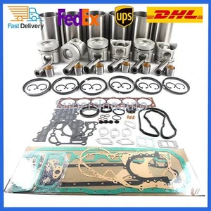 DT58 DB58T DB58TIS Engine Overhaul Rebuild Kit For Daewoo SOLAR 225LC 130 Doosan - Picture 1 of 4