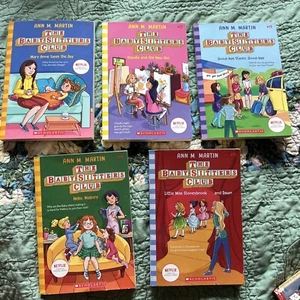 The Baby-Sitters Club Lot Of 5 Books 4, 12, 13, 14, 15 (Netflix editions) - Picture 1 of 3