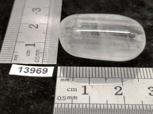 CALCITE BLANCHE pierre roulée naturelle de qualité mineraux lithotherapie reiki - Foto 1 di 2