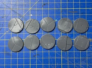 10 x Legions Imperialis 25mm Base - Infantry. Epic. 6mm 8mm. Games Workshop