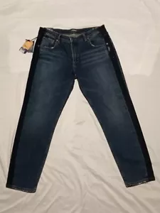 Neu 79 $ silber Vintage Slim Style Serie blau Denim Jeans Damengröße 29 x 27 - Bild 1 von 12